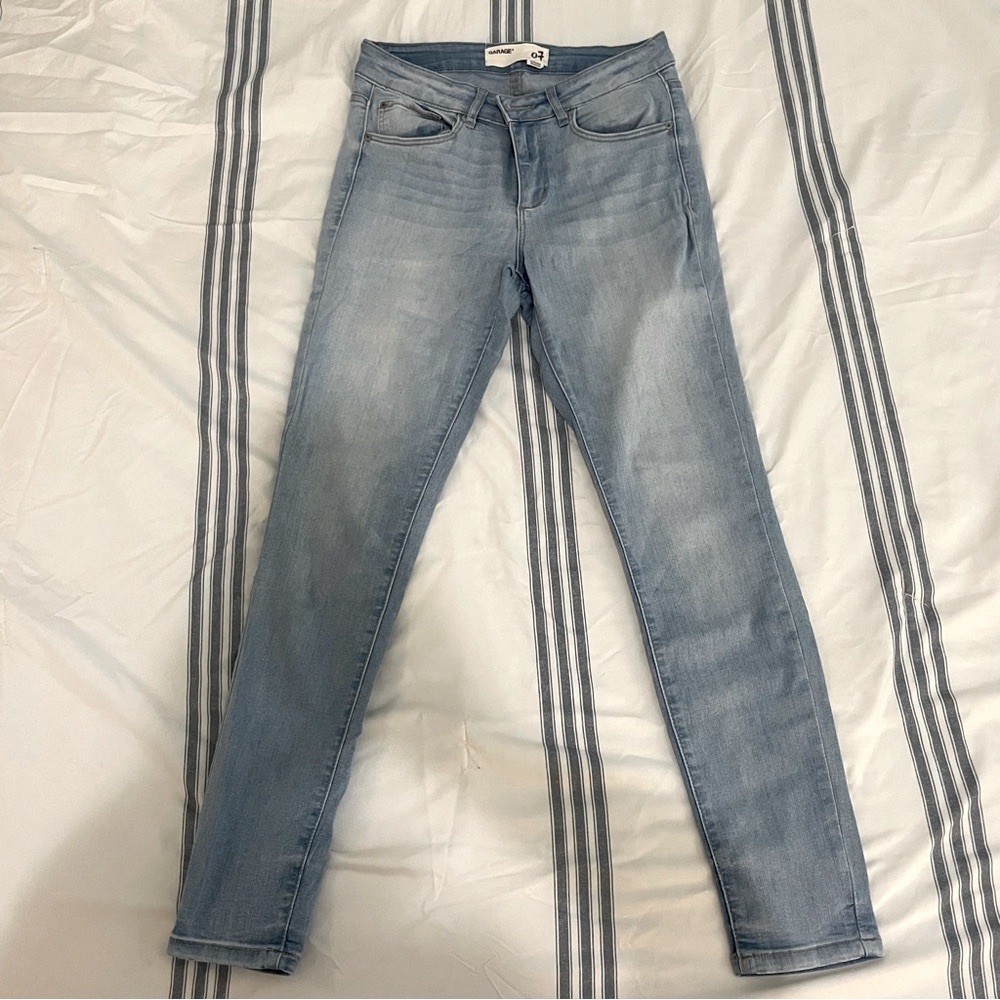 Garage High Waist Skinny Jeans